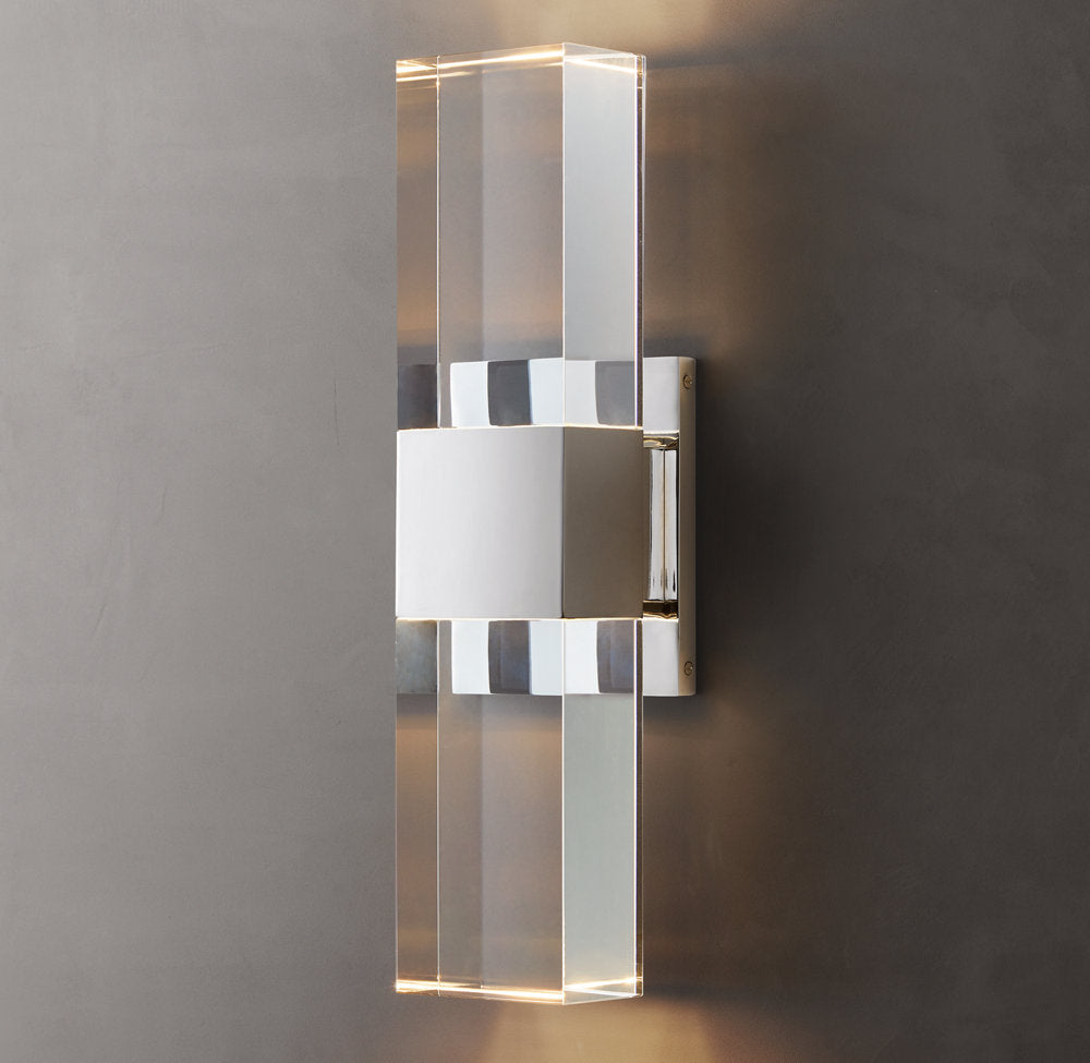 Serra Linear Wall Light - Dimensions Overall: 5", Wall Sconce, detail 2