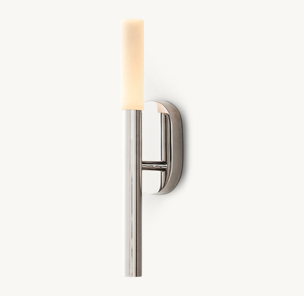Rousseau Wall Light - 3"W x 5"H, Bathroom Wall Sconce, detail 14