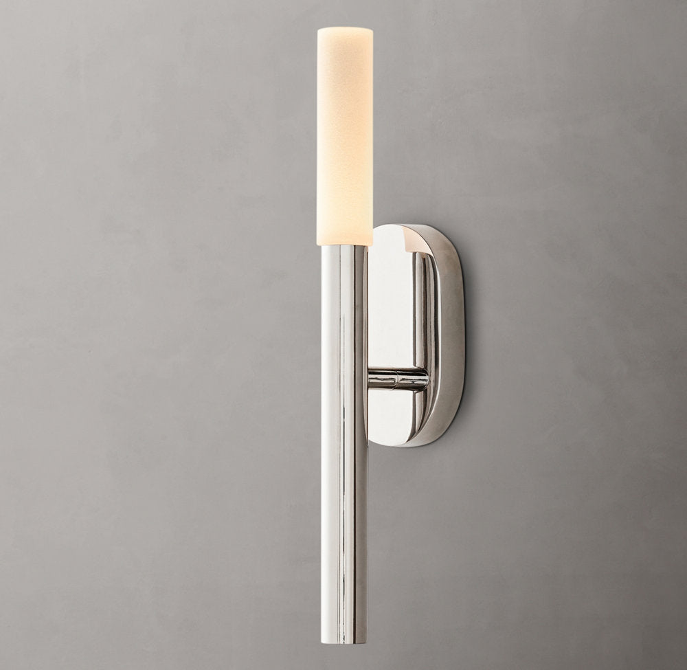 Rousseau Wall Light - 3"W x 5"H, Bathroom Wall Sconce, detail 12