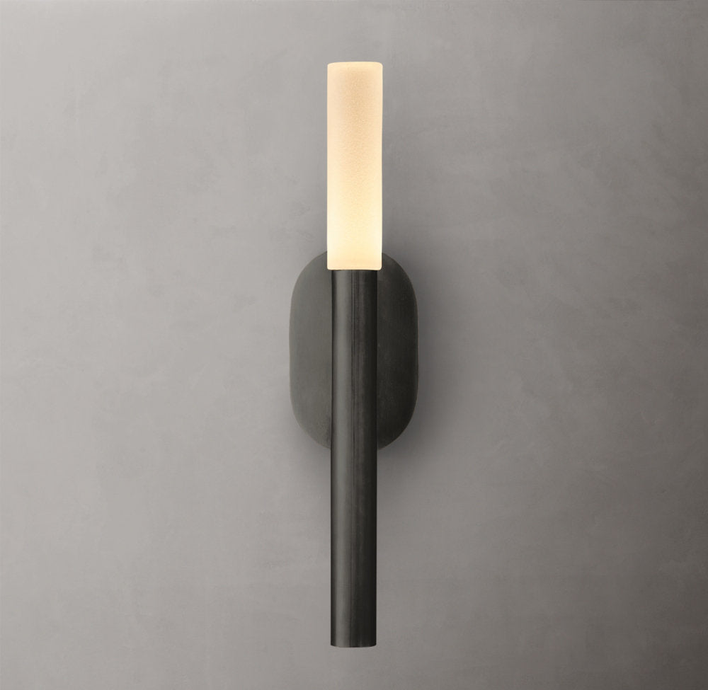 Rousseau Wall Light - 3"W x 5"H, Bathroom Wall Sconce, detail 9