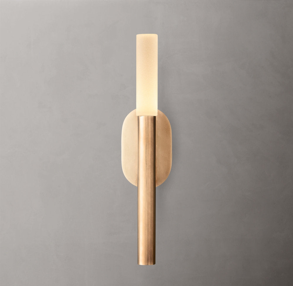 Rousseau Wall Light - 3"W x 5"H, Bathroom Wall Sconce, detail 5