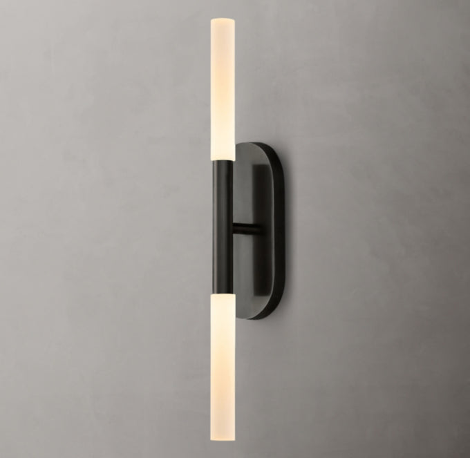Rousseau Linear Wall Light, Bathroom Wall Sconce, detail 20