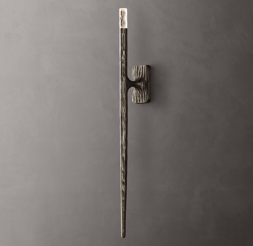 Thaddeus Grand Wall Light, Bathroom Wall Sconce, detail 3