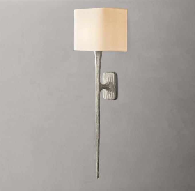 Thaddeus Grand Shaded Wall Light, Bathroom Wall Sconce, detail 16