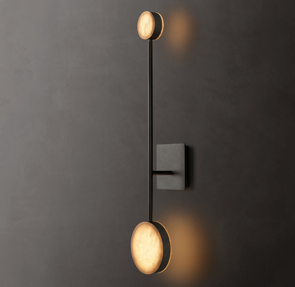 Alexander Wall Light 28", Bedroom Wall Sconce, detail 9