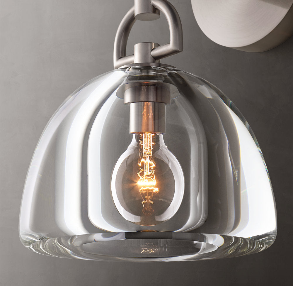 Botanist Dome Wall Light, Bedroom Wall Sconce, detail 13