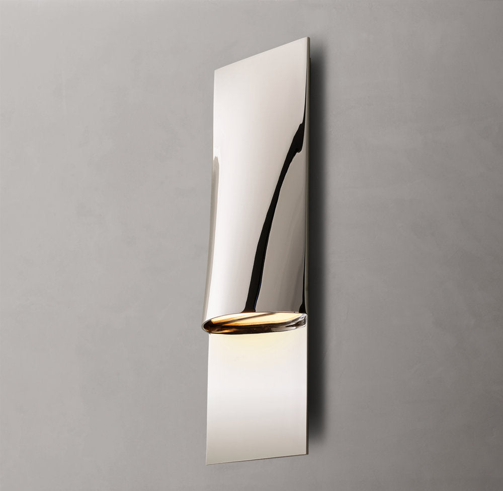Taza Vertical Box Sconce, Wall Sconce, detail 2