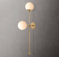 Cirque Grand Wall Light, Bedroom Wall Sconce, 6"W x 13"D