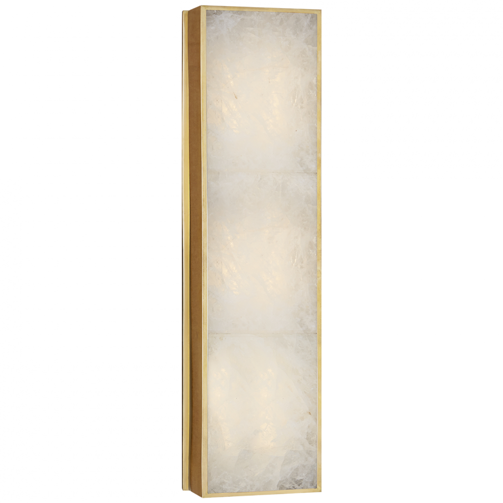 Strever 32" Shielded Vanity Fixture - Polished Nickel, Bathroom Wall Sconce, detail 2