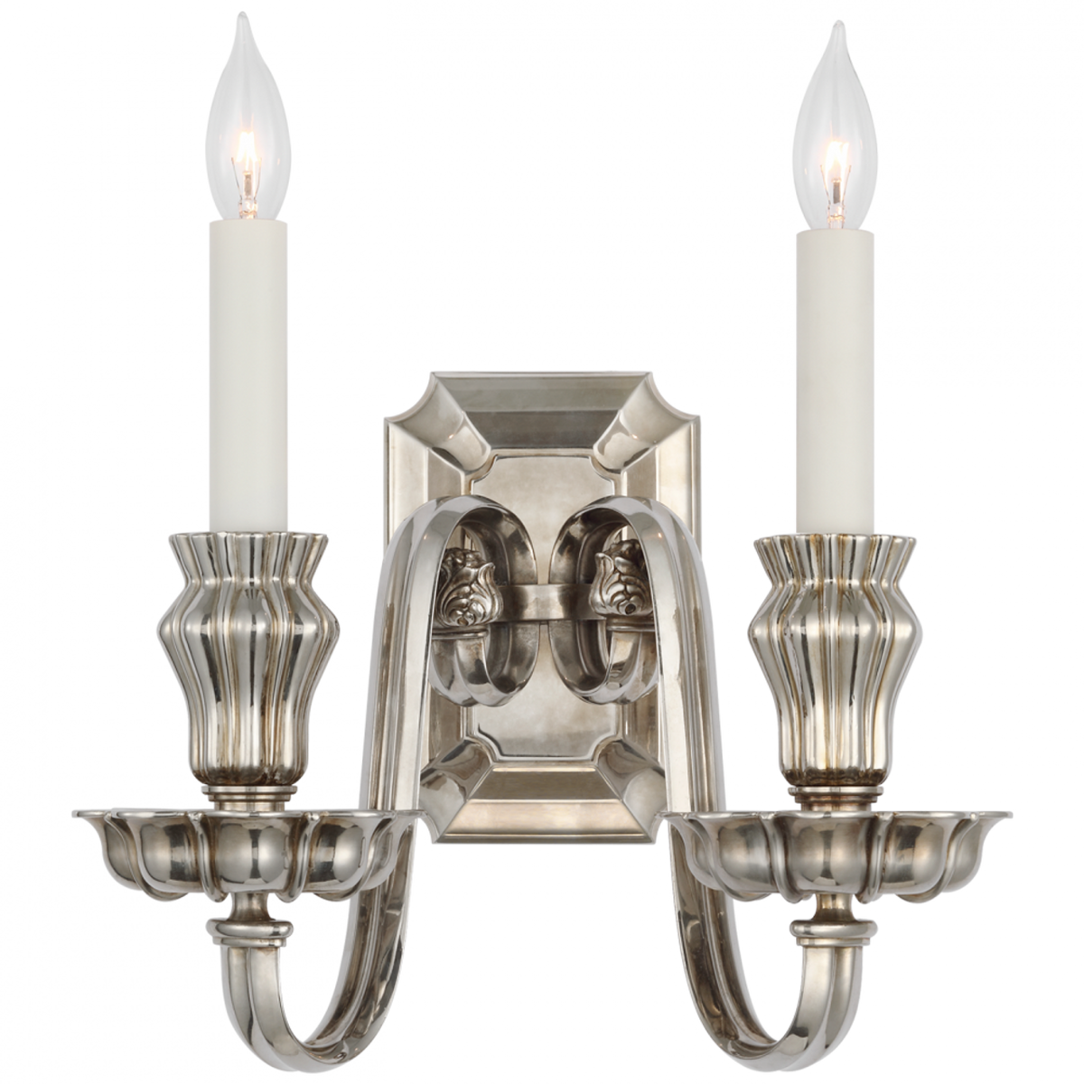 Strever 32" Shielded Vanity Fixture - Natural Brass, Bathroom Wall Sconce, detail 2