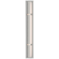 Strever 32" Shielded Vanity Fixture - Polished Nickel, Bathroom Wall Sconce, Brass, 32"H x 4.5"W x 2.25"D