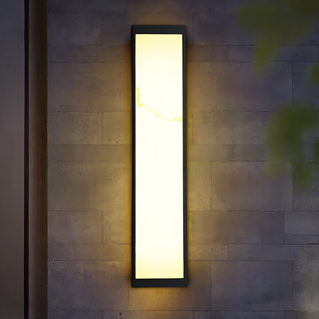 Rectangle Exterior Wall Fixtures LED Wall Light Wall Light Lighting Wall Mounted Lights, Outdoor Wall Light, detail 5