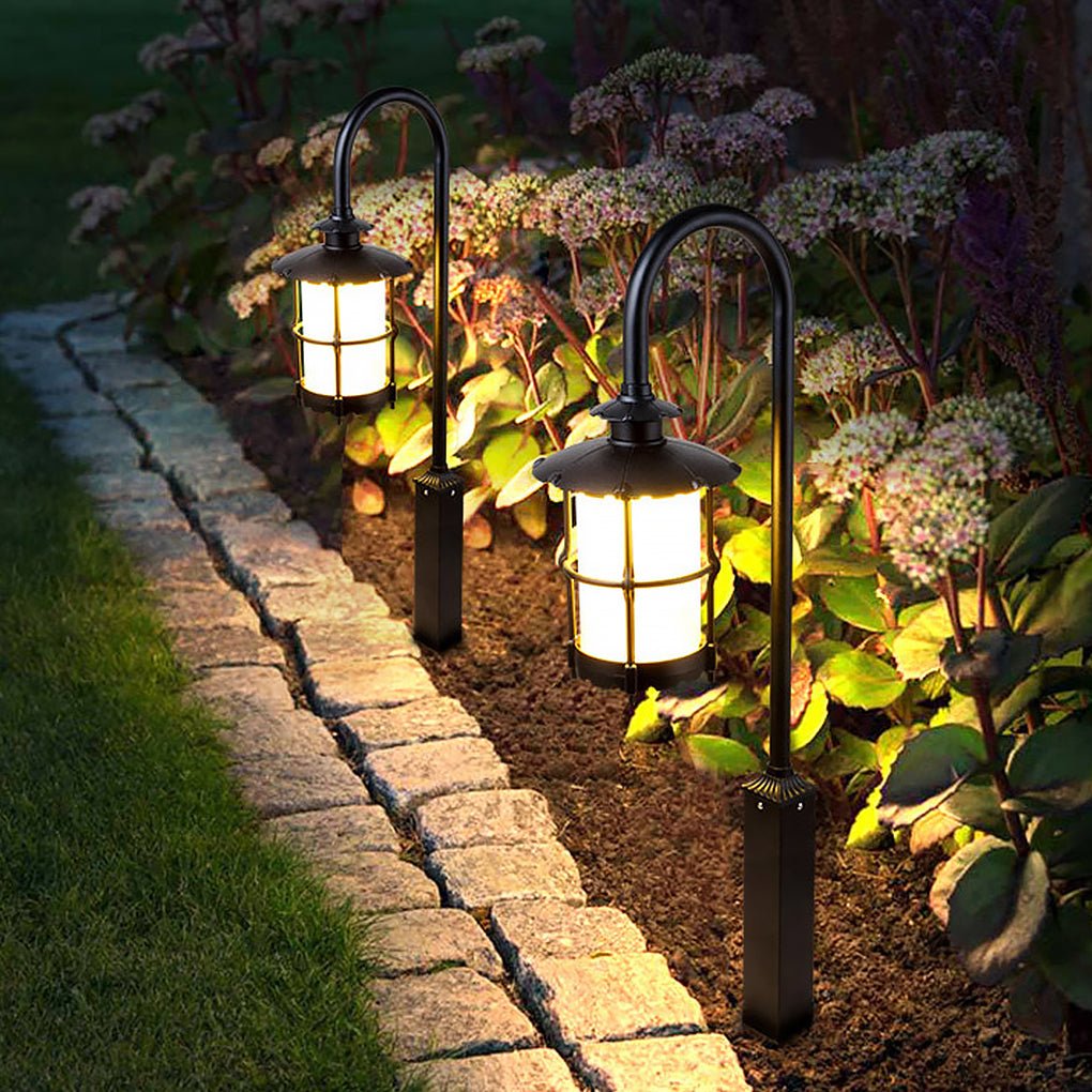 Glass Retro Chic LED Waterproof Landscape Light for Villa Garden Park Lawn, Outdoor Wall Light, detail 3