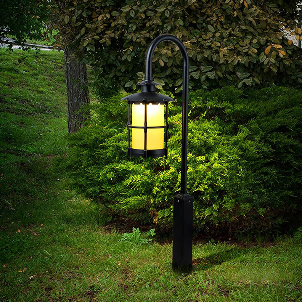 Glass Retro Chic LED Waterproof Landscape Light for Villa Garden Park Lawn, Outdoor Wall Light, detail 6