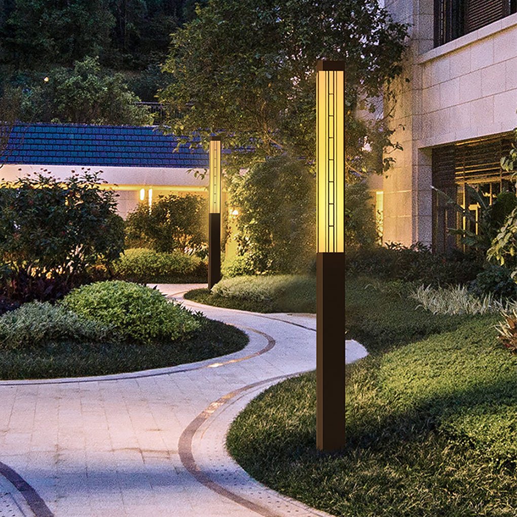 Retro Waterproof Exterior Pole Lights Lamp Post Lights Public Lighting, Outdoor Wall Light, detail 2