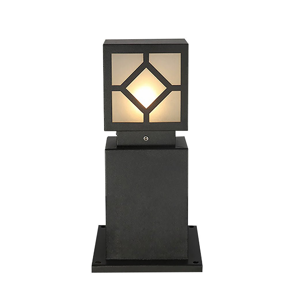 Retro European Square Exterior Waterproof LED Garden Light Solar Landscape Decorative Lamp, Outdoor Wall Light, detail 12