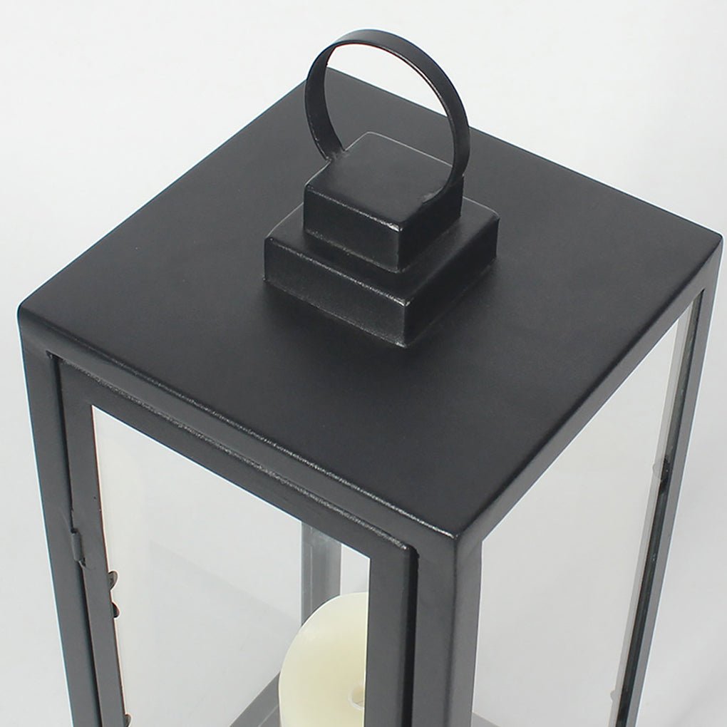Glass Candle Holder DC 5V LED Black Contemporary Portable Exterior Floor Llights, Outdoor Wall Light, detail 12