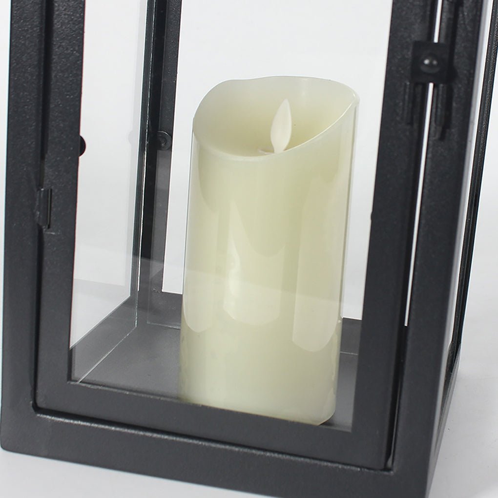 Glass Candle Holder DC 5V LED Black Contemporary Portable Exterior Floor Llights, Outdoor Wall Light, detail 13