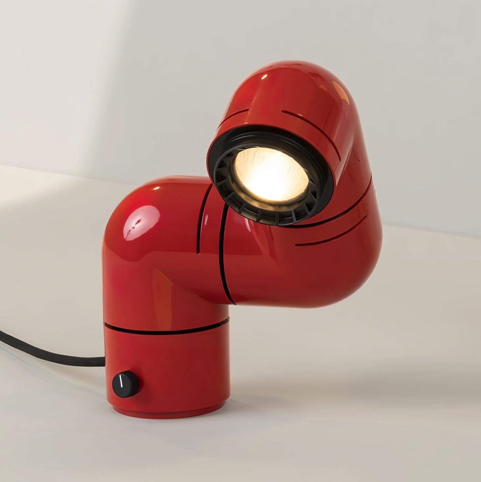 Retrobeam Sculpt Table Light, Bedside Table Lamp, ∅ 7.1″ x H 10.2″
