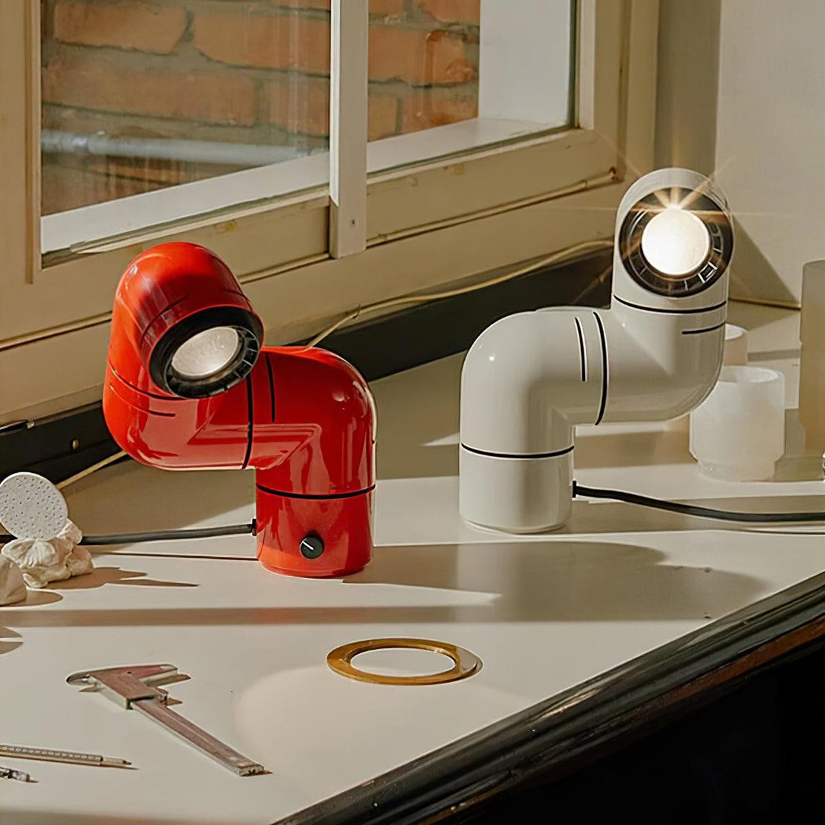 Retrobeam Sculpt Table Light, Bedside Table Lamp, detail 31