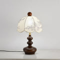 Rosabelle Floral Table Light, Bedside Table Lamp, Fabric, Dia 28cm x H 45cm