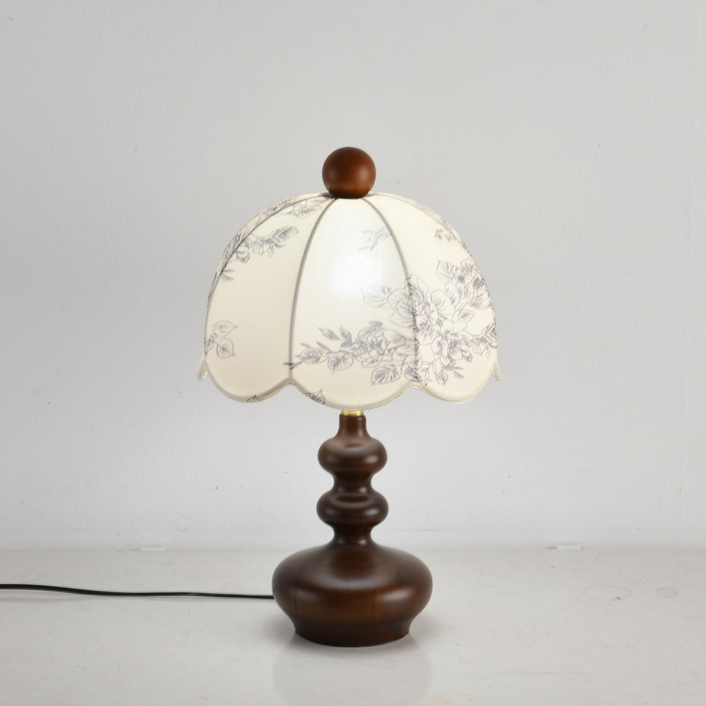 Rosabelle Floral Table Light, Bedside Table Lamp, detail 15