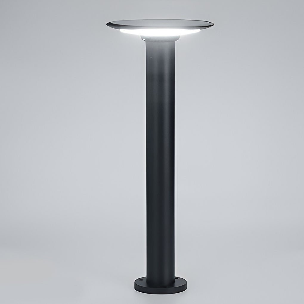 Circular UFO Shaped LED Waterproof Solar Path Lights Exterior Post Lights, Outdoor Wall Light, detail 5
