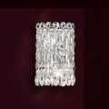 Sarella Wall Light, 2-Light, Heirloom Gold, Clear Crystal, 11"H, Hardwired Wall Sconce, 11"H x 7"W