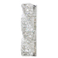 Glissando 18" Tall LED Wall Light - with Crystal, Bedroom Wall Sconce, Dimensions Height: 18"