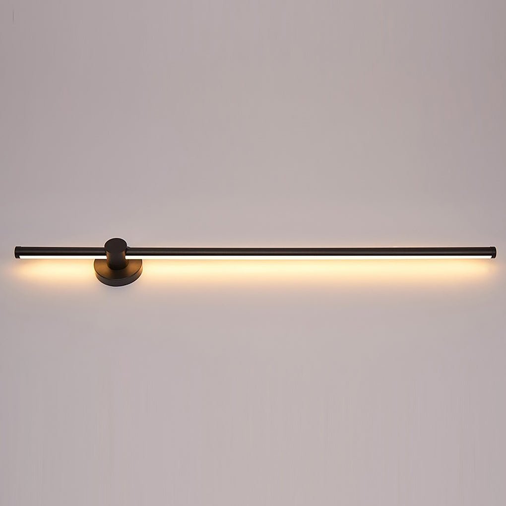 Clean Rotatable Three-color Dimming LED Wall Light for Living Room Background Wall, Bedroom Wall Sconce, detail 5
