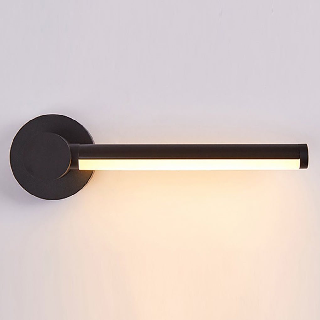 Clean Rotatable Three-color Dimming LED Wall Light for Living Room Background Wall, Bedroom Wall Sconce, detail 6