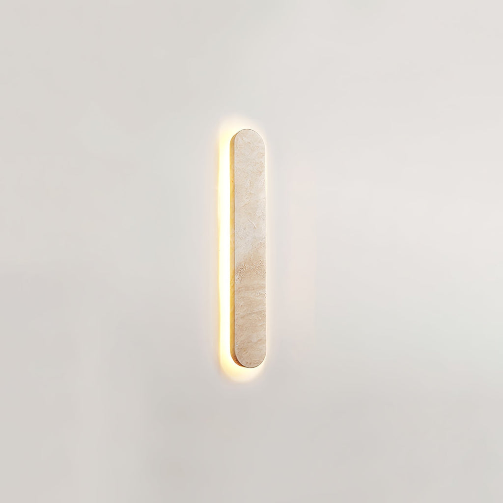 Lior Travertine Wall Light, Hardwired Wall Sconce, detail 22