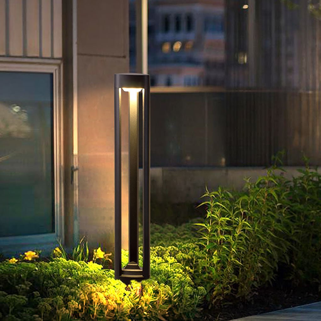 Solar Exterior Waterproof Landscape Lighting LED Lawn Lights for Villa Garden, Outdoor Wall Light, detail 6