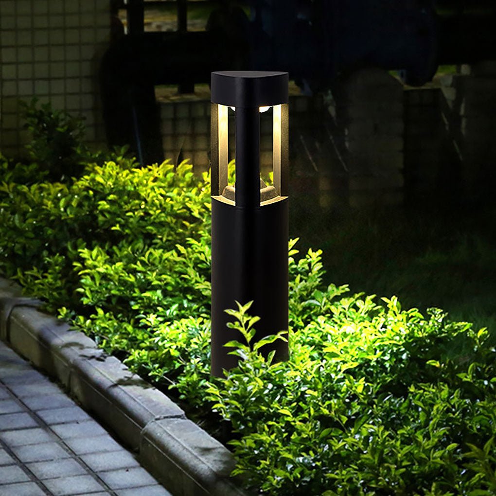 Solar Exterior Waterproof Landscape Lighting LED Lawn Lights for Villa Garden, Outdoor Wall Light, detail 4