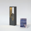 Solara Linkmoon Exterior Garden Light, Outdoor Wall Light, L14cm x W7cm x H38cm