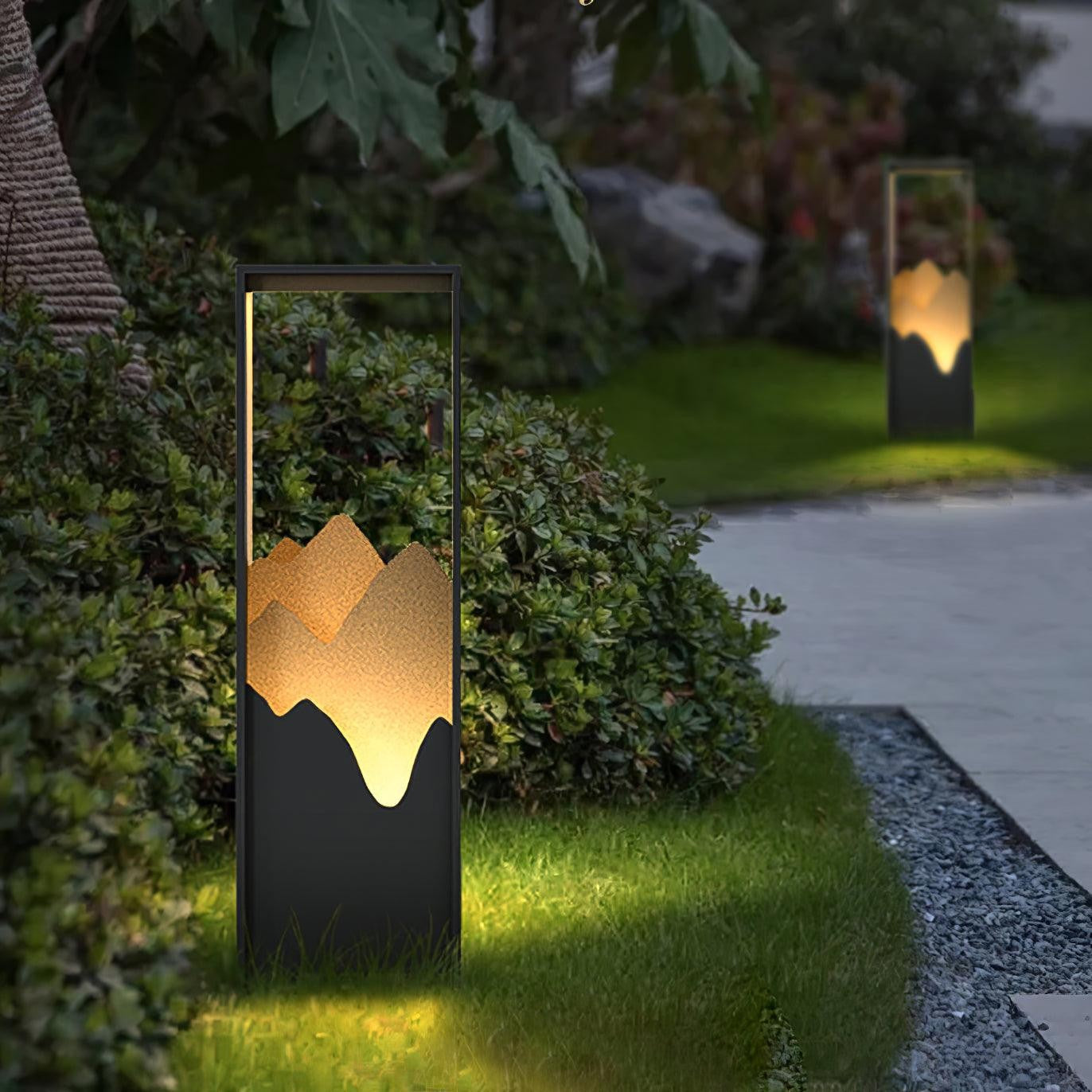 Solara Linkmoon Exterior Garden Light, Outdoor Wall Light, detail 11