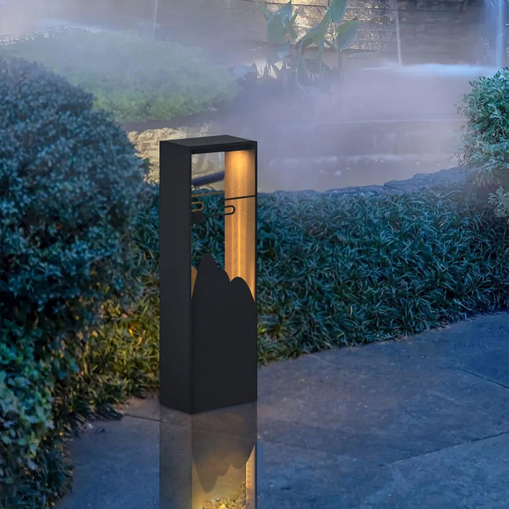 Solara Linkmoon Exterior Garden Light, Outdoor Wall Light, detail 15