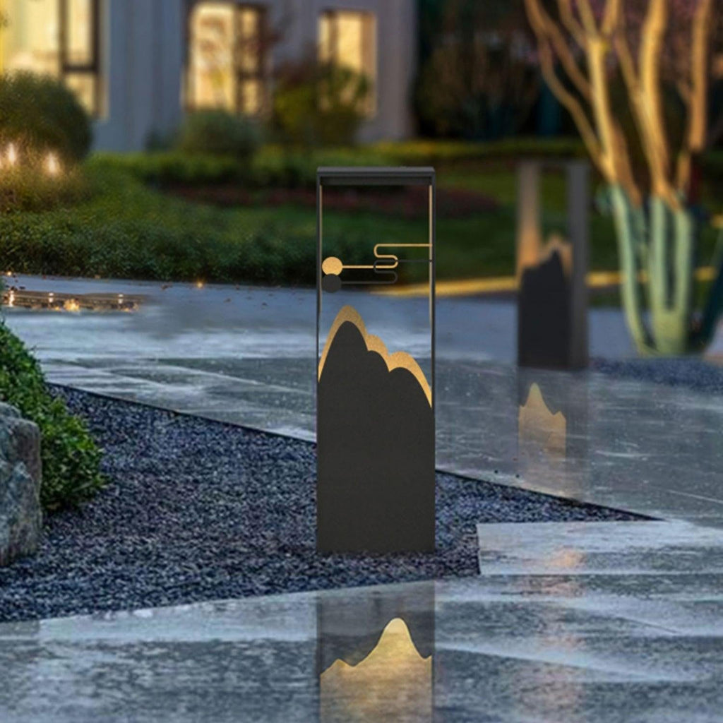 Solara Linkmoon Exterior Garden Light, Outdoor Wall Light, detail 16