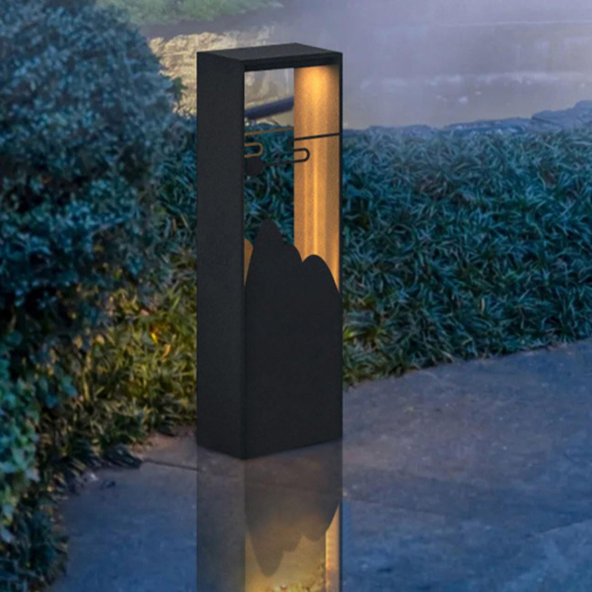 Solara Linkmoon Exterior Garden Light, Outdoor Wall Light, detail 21