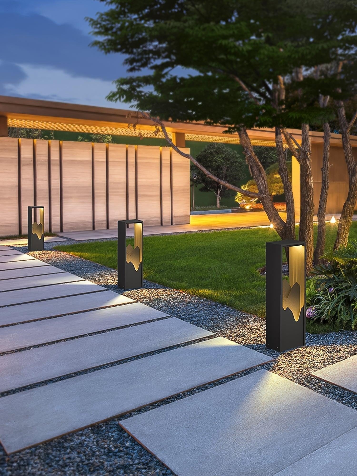 Solara Linkmoon Exterior Garden Light, Outdoor Wall Light, detail 23