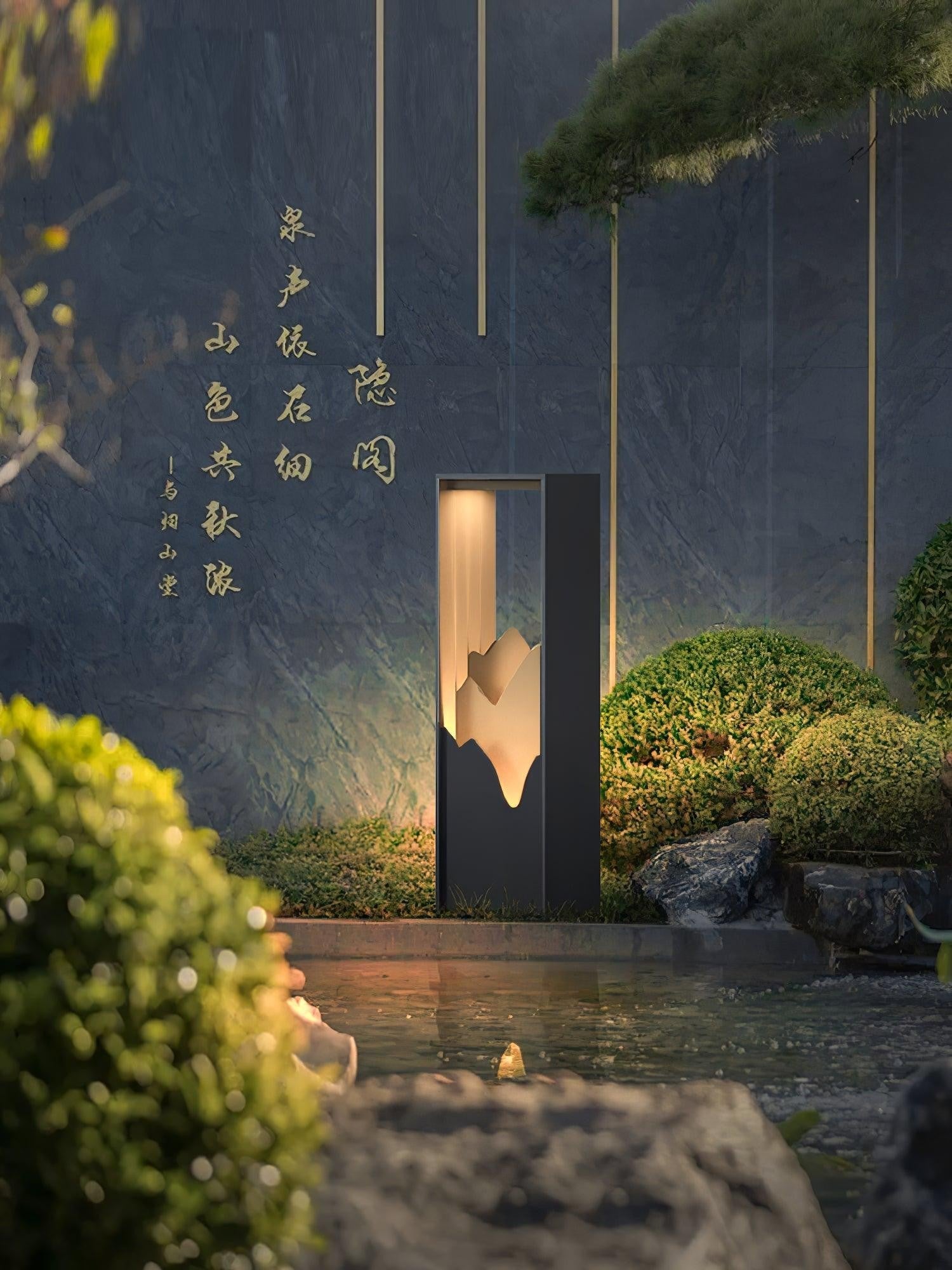 Solara Linkmoon Exterior Garden Light, Outdoor Wall Light, detail 24