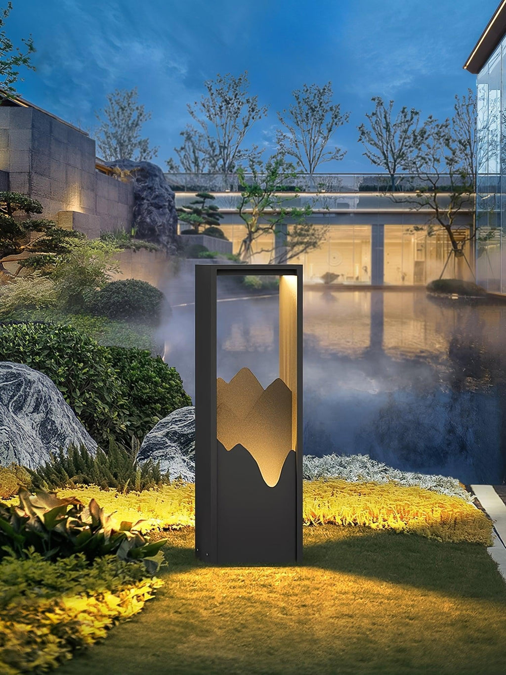 Solara Linkmoon Exterior Garden Light, Outdoor Wall Light, detail 26