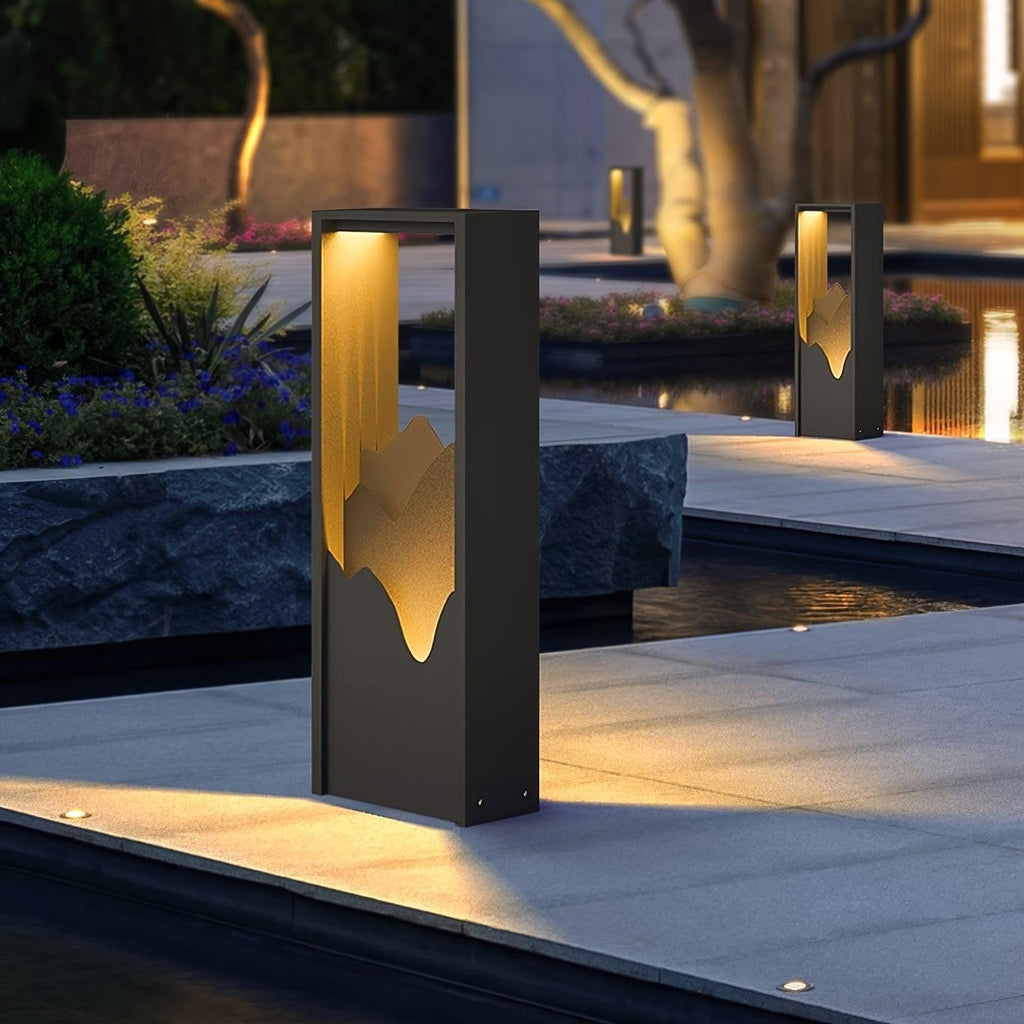 Solara Linkmoon Exterior Garden Light, Outdoor Wall Light, detail 4