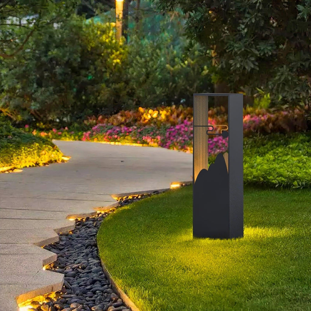 Solara Linkmoon Exterior Garden Light, Outdoor Wall Light, detail 6
