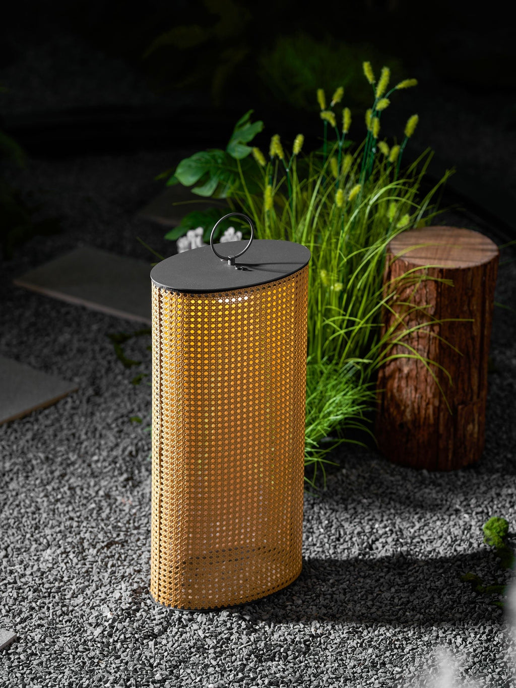Metal Solara Woven Solar Garden Lantern, Outdoor Wall Light, detail 22