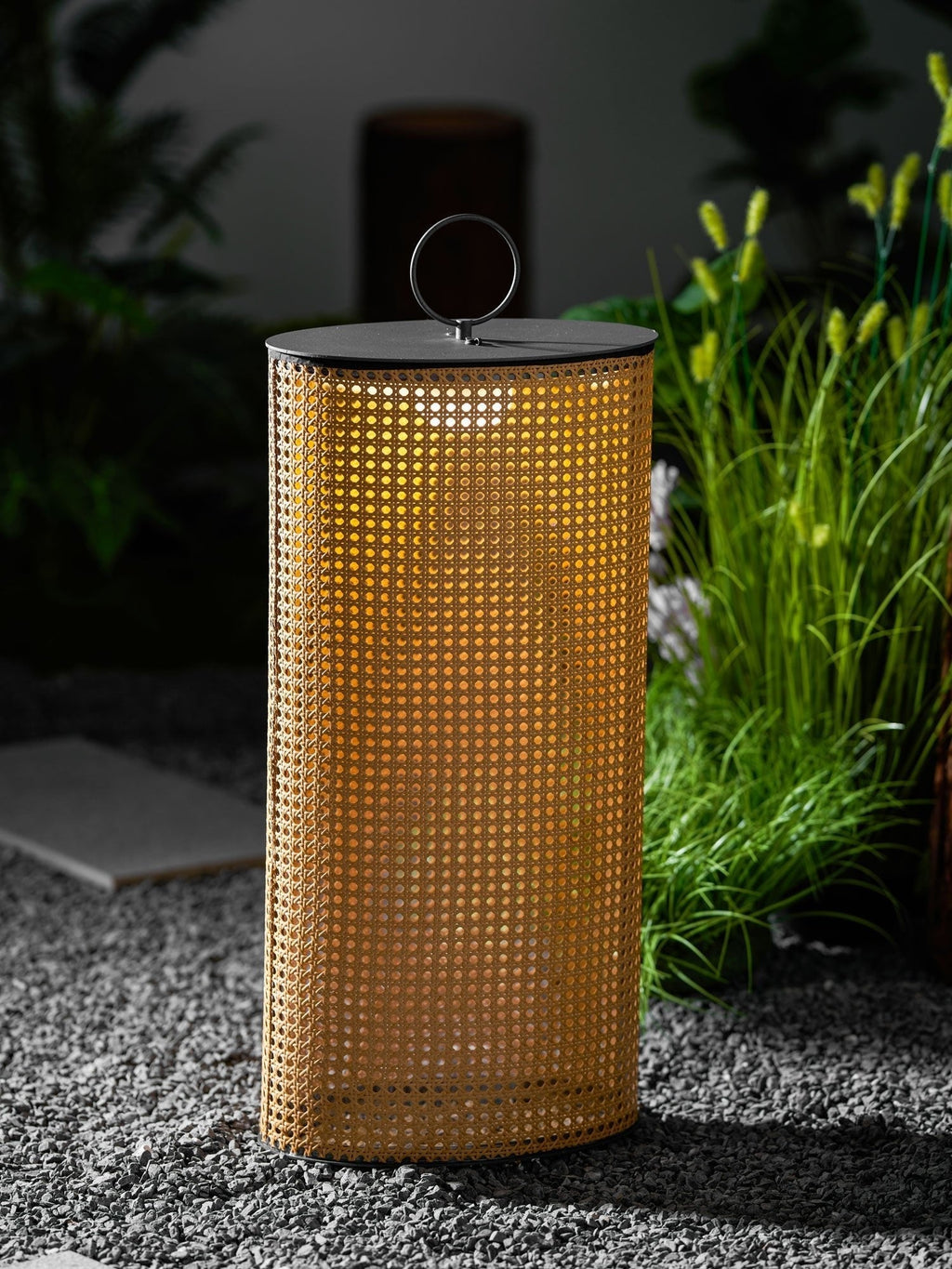 Metal Solara Woven Solar Garden Lantern, Outdoor Wall Light, detail 24