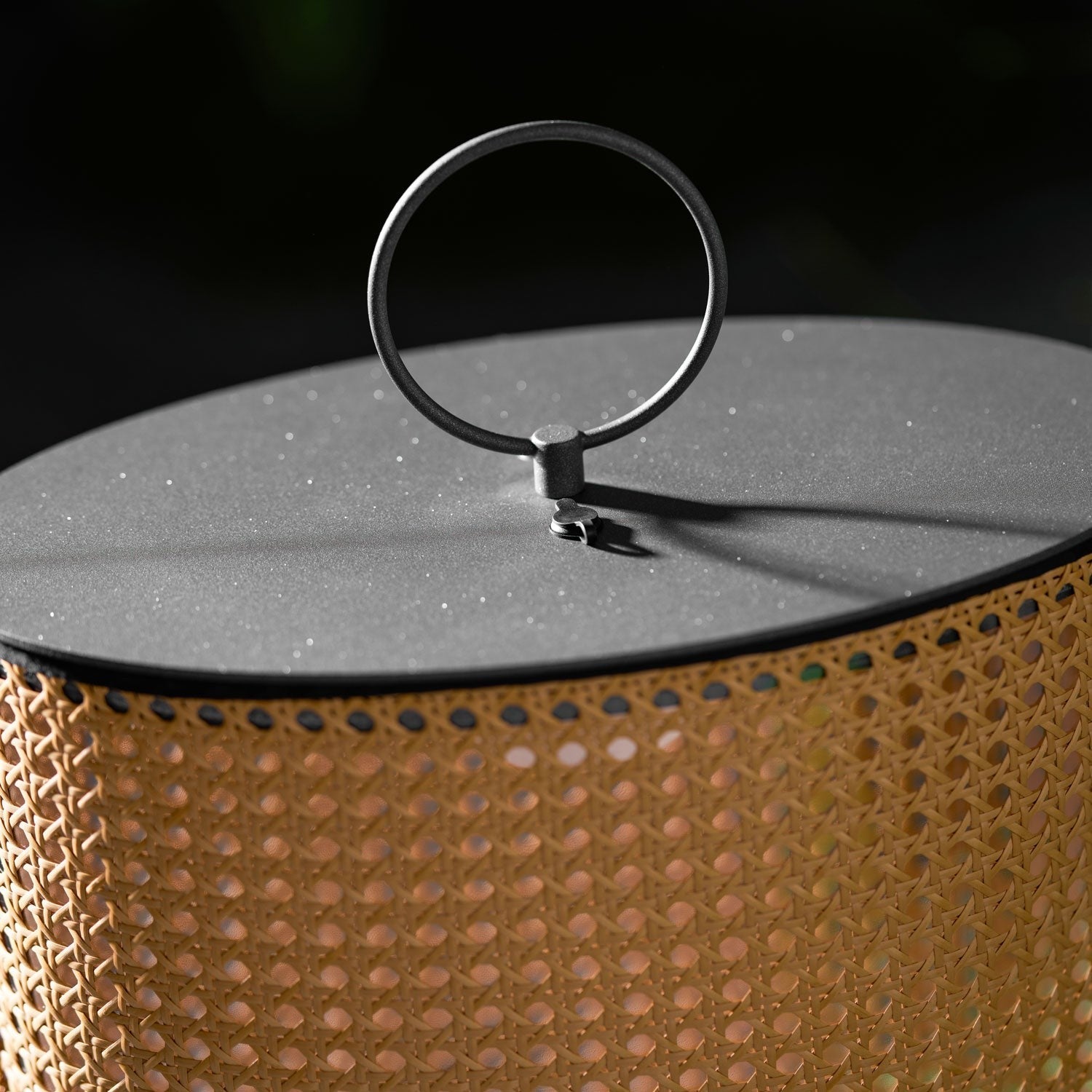 Metal Solara Woven Solar Garden Lantern, Outdoor Wall Light, detail 27