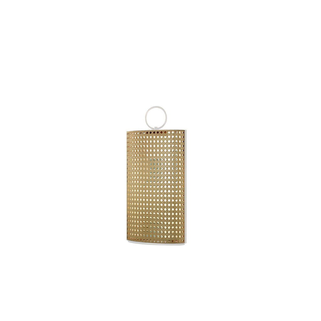 Metal Solara Woven Solar Garden Lantern, Outdoor Wall Light, detail 4