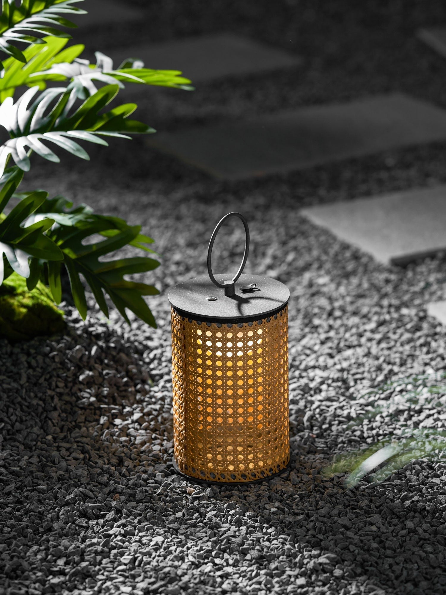 Metal Solara Woven Solar Garden Lantern, Outdoor Wall Light, detail 40