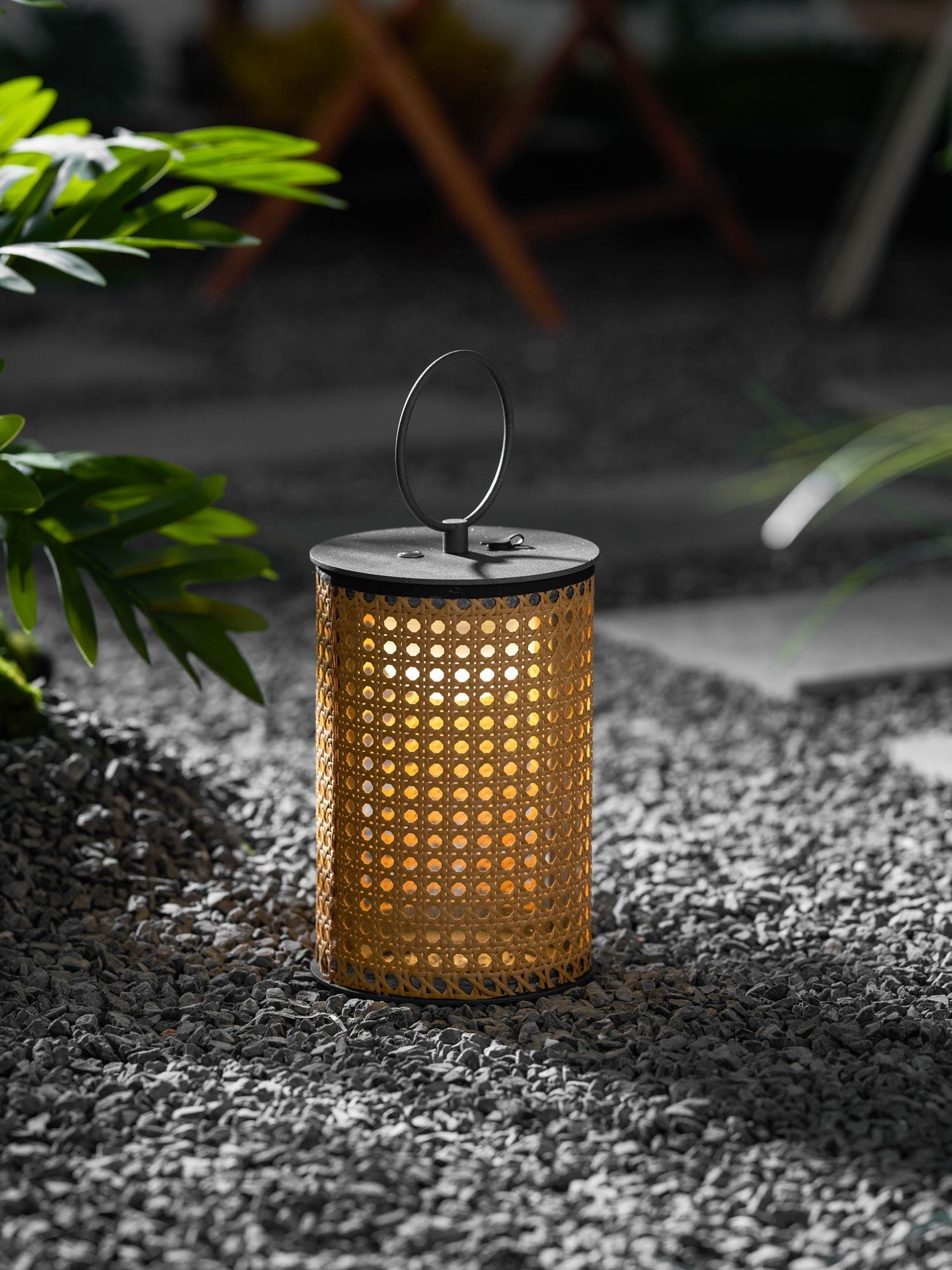 Metal Solara Woven Solar Garden Lantern, Outdoor Wall Light, detail 41